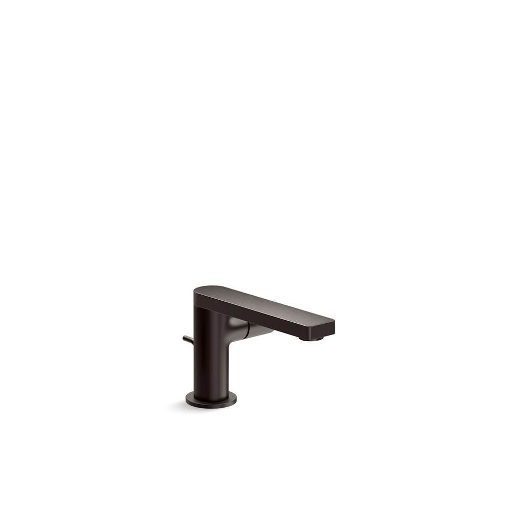 Kohler - Composed Single-Handle Bathroom Sink Faucet With Cylindrical Handle 1.2 GPM - Brushed Graphite