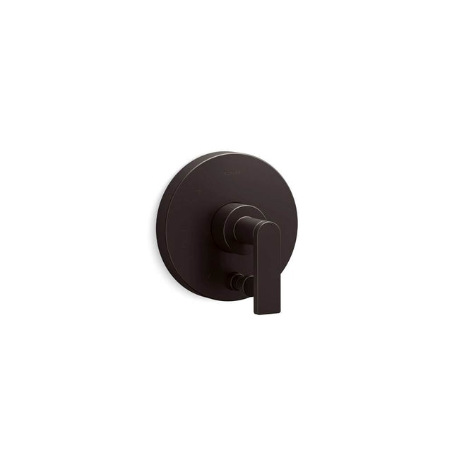 Kohler - Composed Rite-Temp valve trim with push-button diverter and lever handle - Brushed Graphite