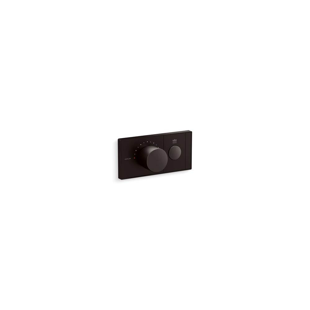 Kohler - Anthem One-Outlet Recessed Mechanical Thermostatic Valve Control - Brushed Graphite
