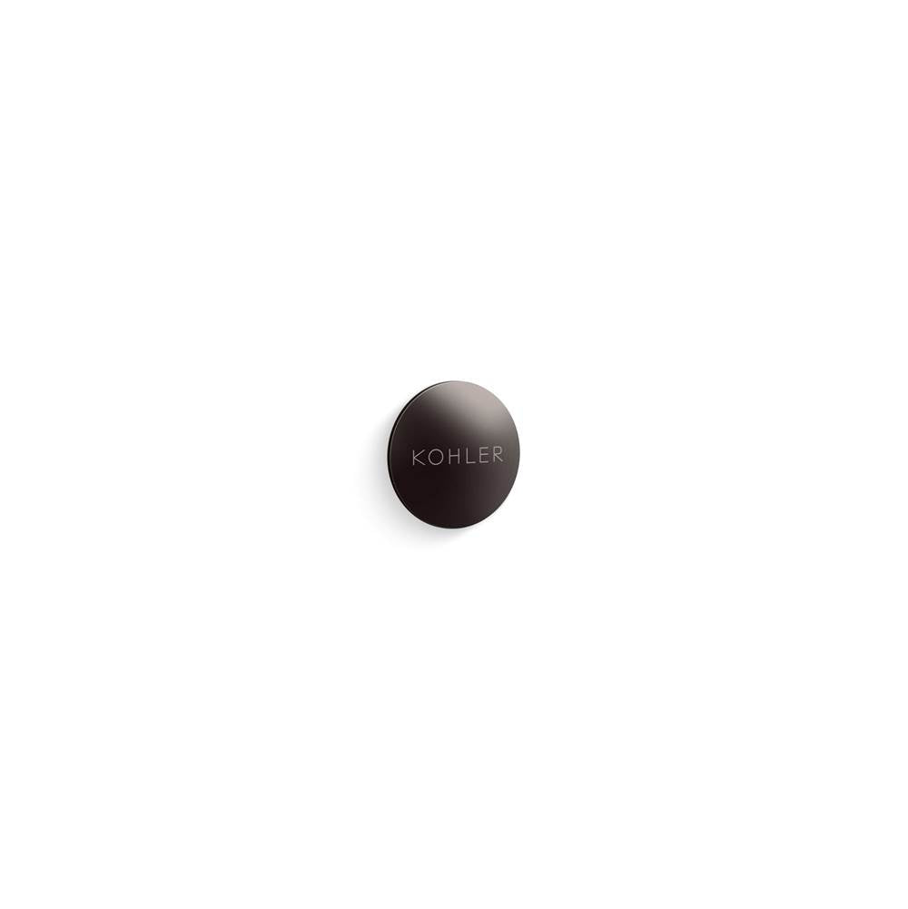 Kohler - Iron Plains Overflow Cap For Iron Plains Bathroom Sinks - Brushed Graphite