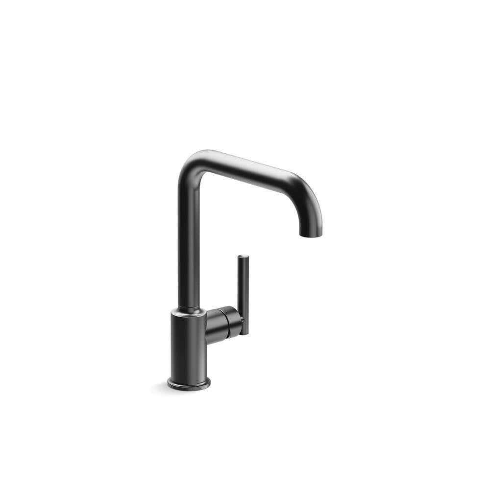 Kohler - Purist Single-handle kitchen sink faucet - Brushed Graphite