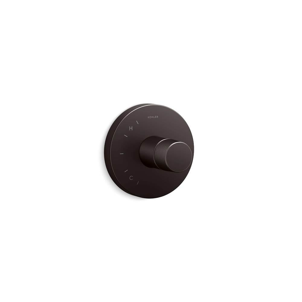Kohler - Components Rite-Temp valve trim with Oyl handle - Brushed Graphite