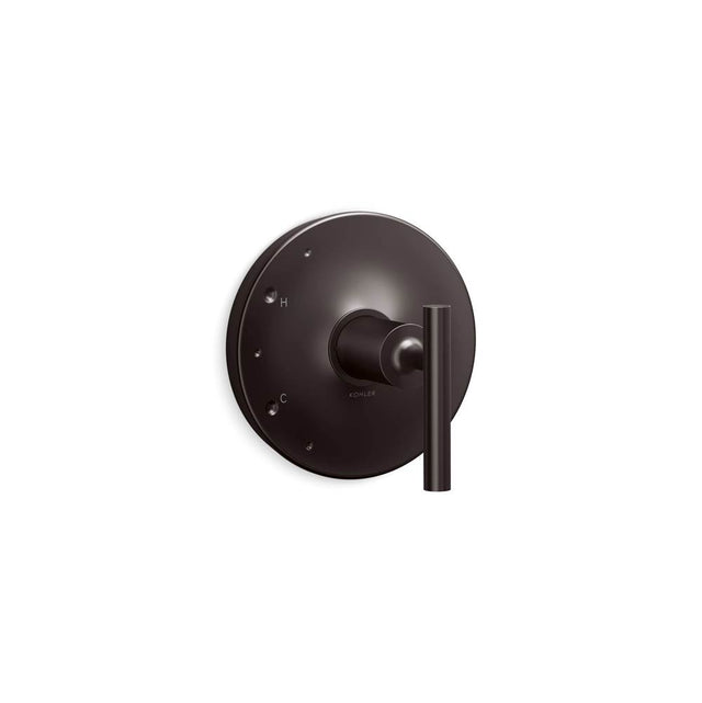 Kohler - Purist Rite-Temp valve trim with lever handle - Brushed Graphite