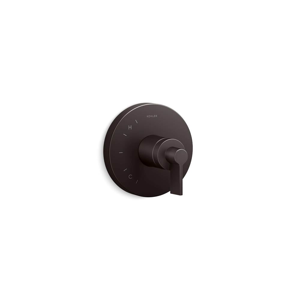 Kohler - Components Rite-Temp valve trim with Lever handle - Brushed Graphite
