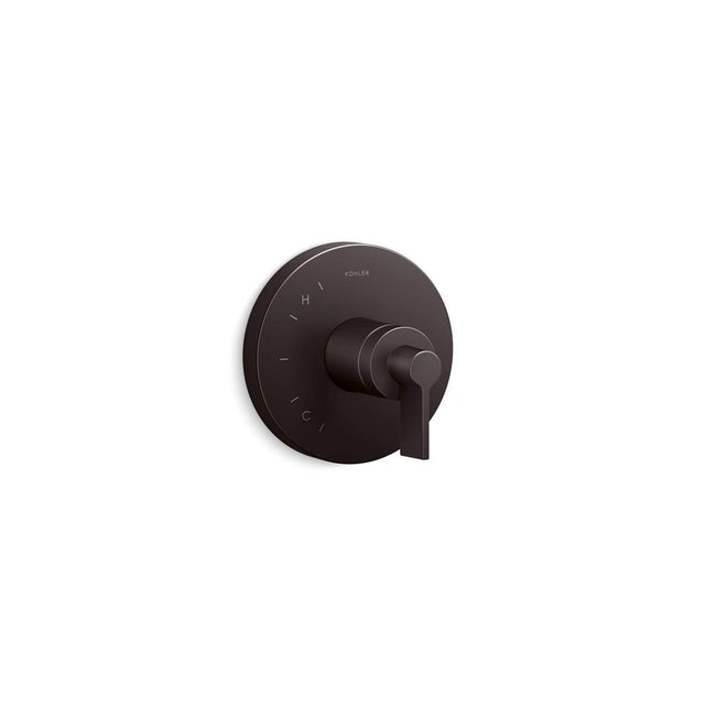 Kohler - Components Rite-Temp valve trim with Lever handle - Brushed Graphite