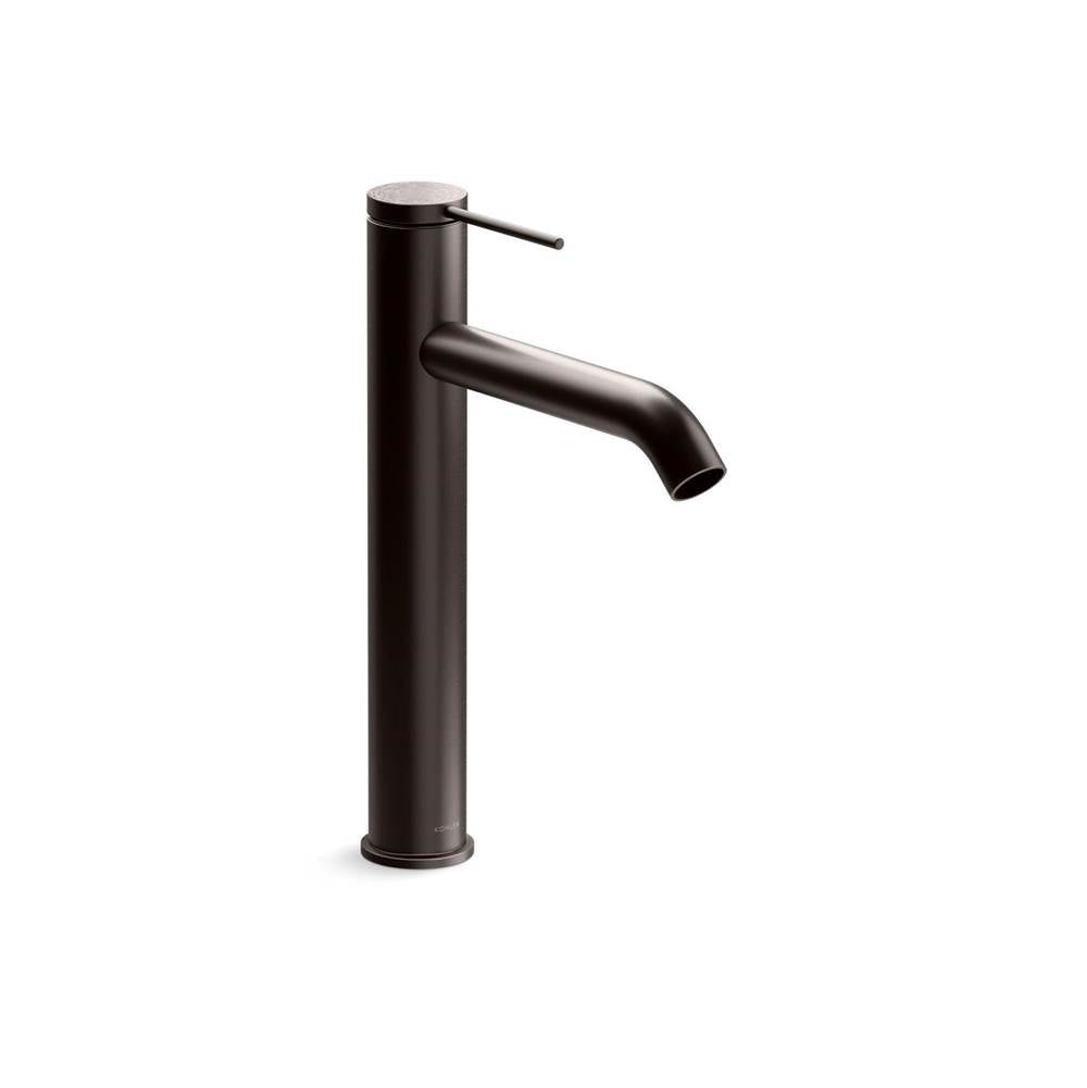 Kohler - Components Tall Single-Handle Bathroom Sink Faucet 1.2 GPM - Brushed Graphite