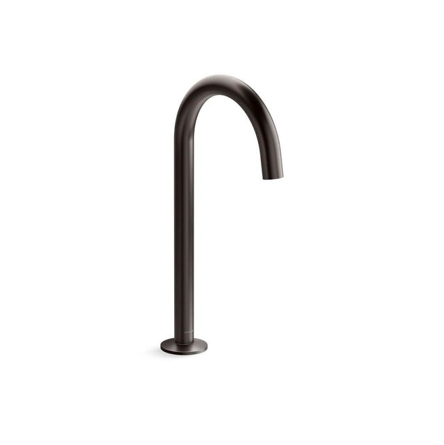 Kohler - Components Bathroom Sink Faucet Spout With Tube Design 1.2 GPM - Brushed Graphite