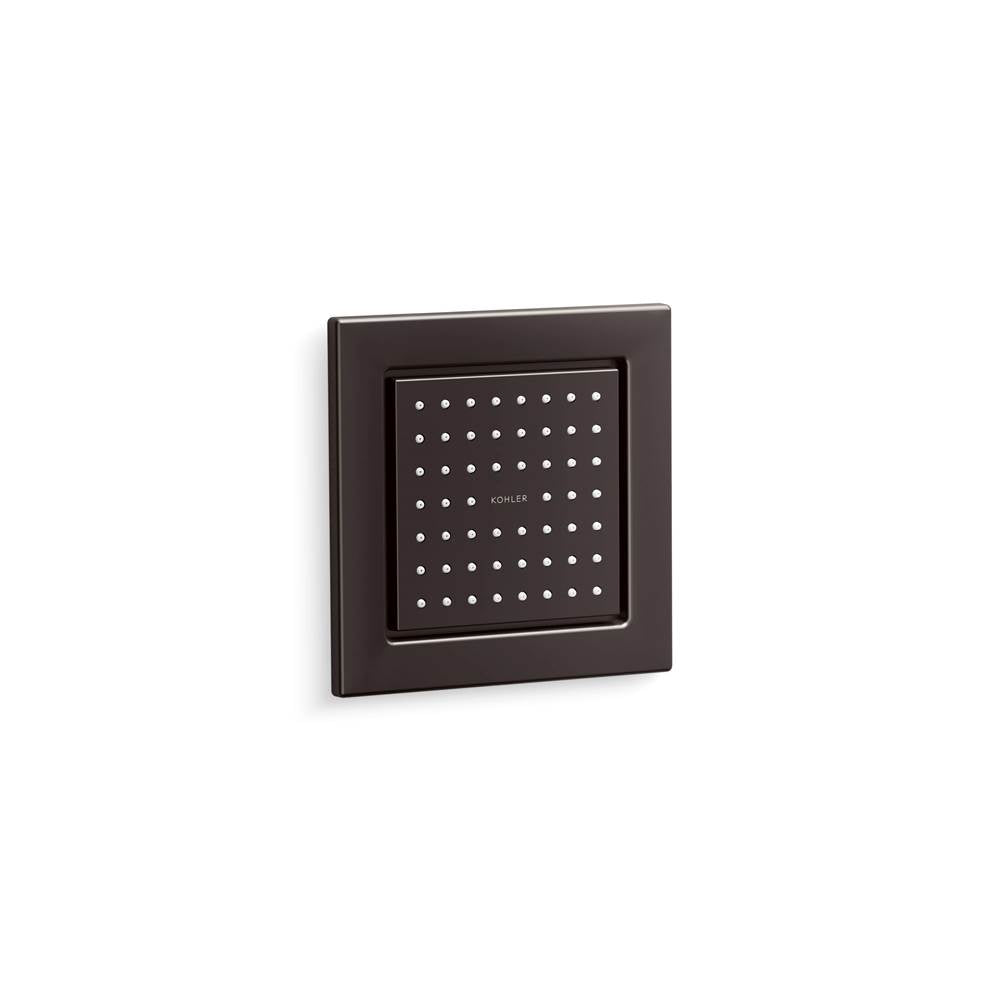 Kohler - WaterTile Square 54-nozzle single-function body spray, 2.5 gpm - Brushed Graphite