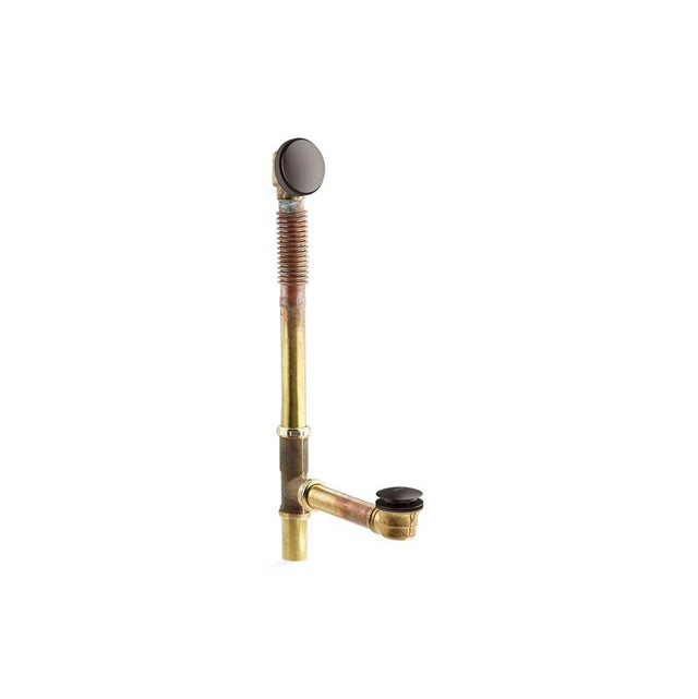 Kohler - Clearflo Brass Toe Tap Bath Drain - Brushed Graphite