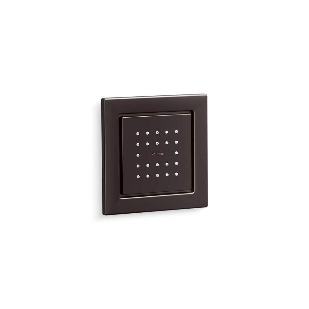 Kohler - WaterTile Square 22-nozzle single-function body spray, 2.5 gpm - Brushed Graphite