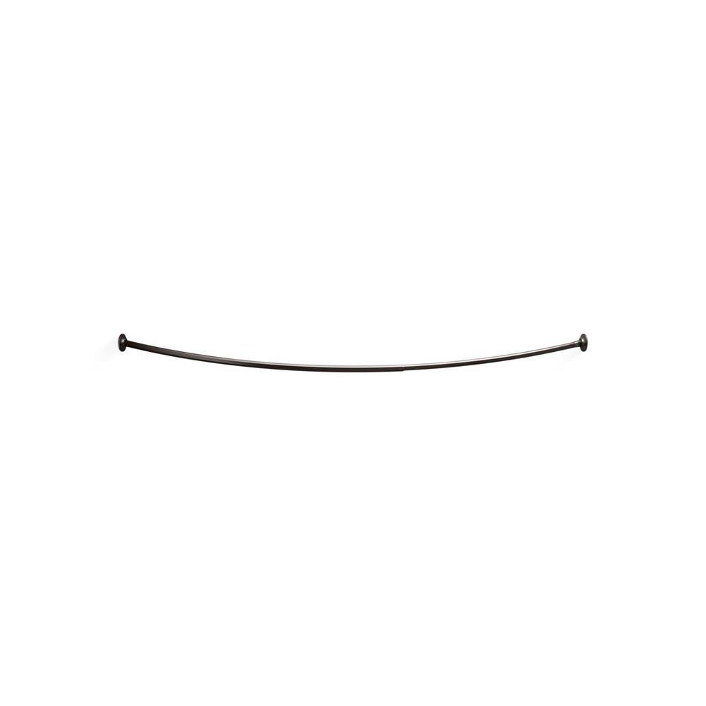 Kohler - Expanse Curved Shower Rod - Transitional Design - Brushed Graphite
