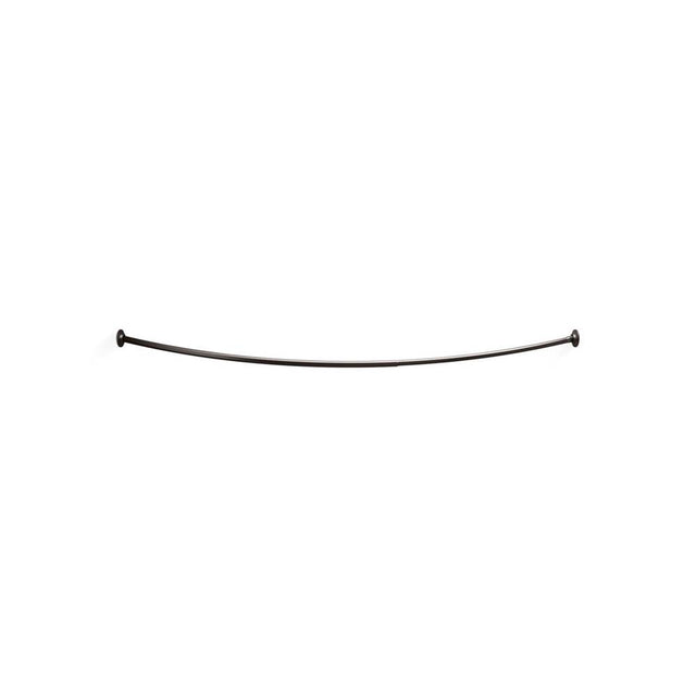 Kohler - Expanse Curved Shower Rod - Transitional Design - Brushed Graphite