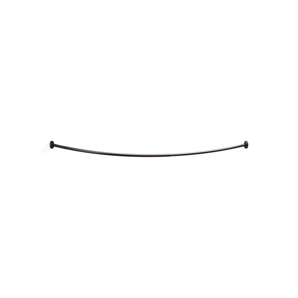 Kohler - Expanse Contemporary Design Curved Shower Rod - Brushed Graphite