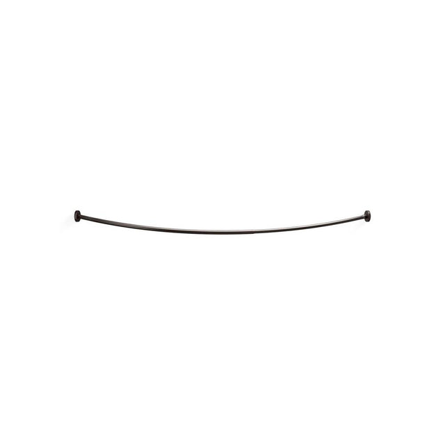 Kohler - Expanse Contemporary Design Curved Shower Rod - Brushed Graphite