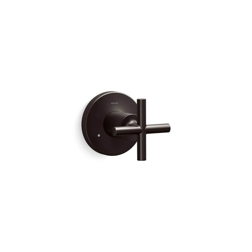 Kohler - Purist MasterShower transfer valve trim with cross handle - Brushed Graphite