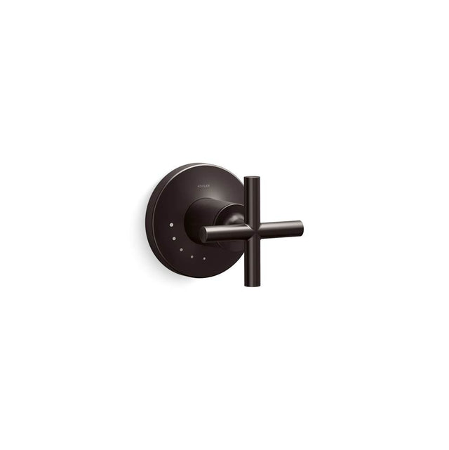 Kohler - Purist MasterShower volume control valve trim with cross handle - Brushed Graphite
