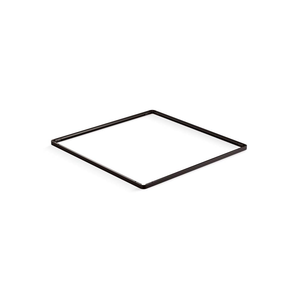 Kohler - Real Rain Overhead panel trim - Brushed Graphite