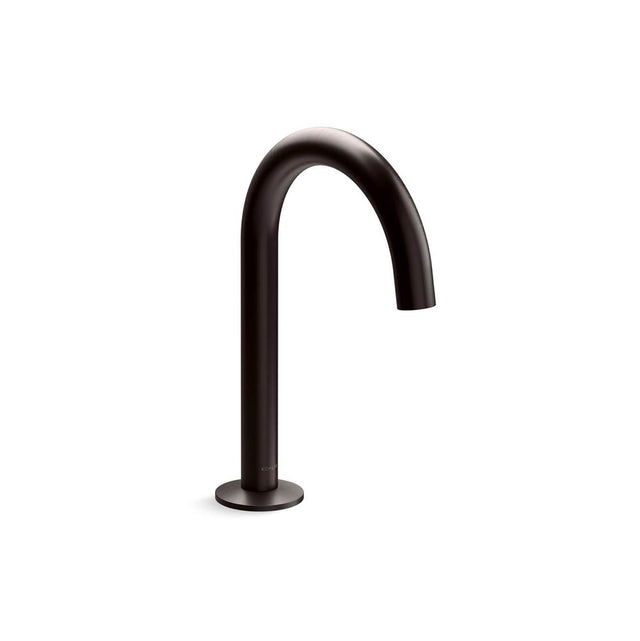 Kohler - Components Bathroom Sink Faucet Spout With Tube Design 1.2 GPM - Brushed Graphite