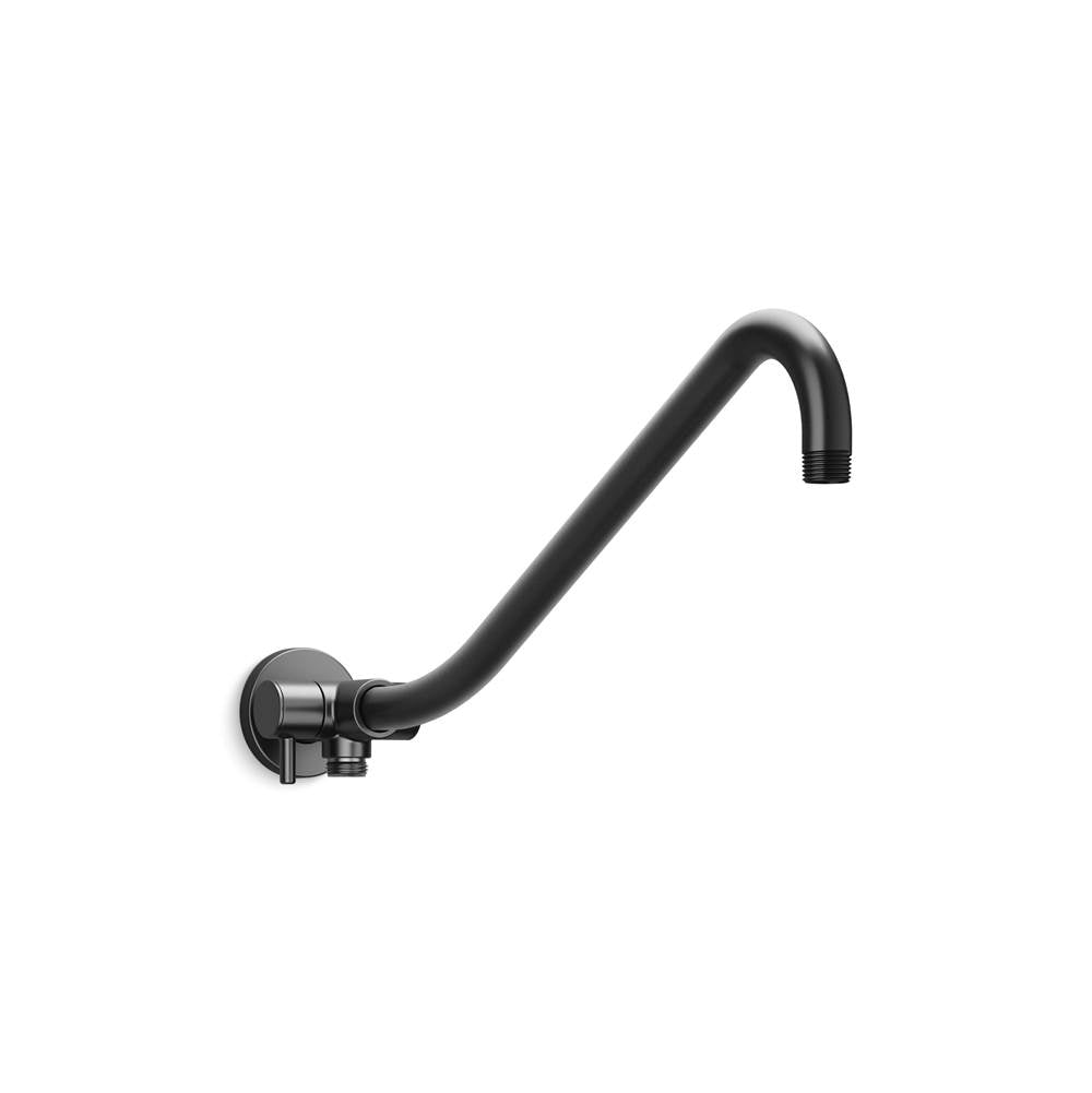 Kohler - Gooseneck Rainhead arm with 3-way diverter - Brushed Graphite