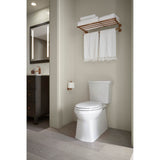 Corbelle Two-piece elongated toilet with skirted trapway, 1.28 gpf