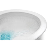 KingstonE Two-piece elongated toilet, 1.28 gpf