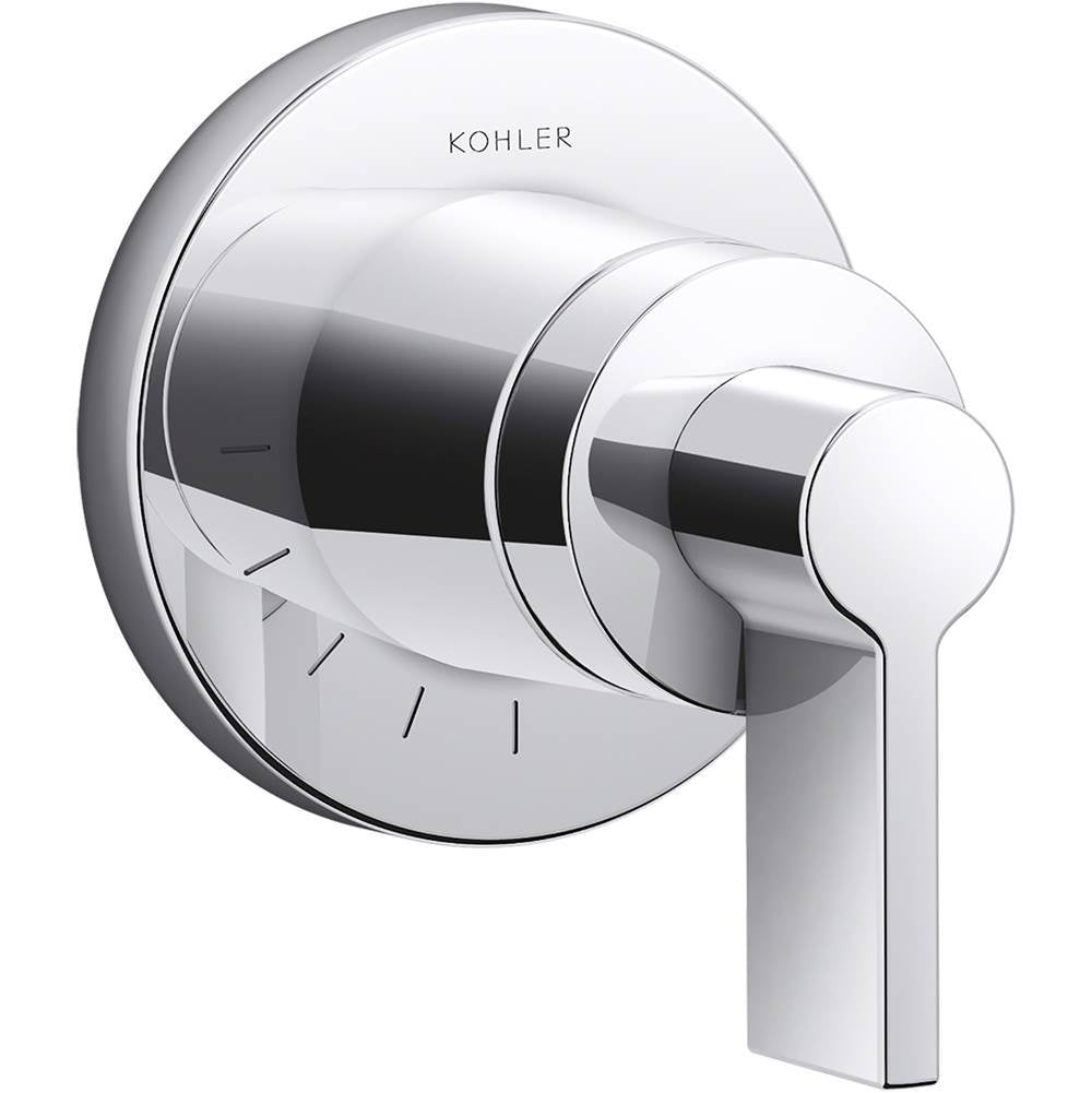 Kohler - Components MasterShower volume control valve trim with Lever handle - Polished Chrome