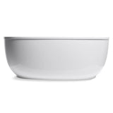 Sunstruck 60'' x 34'' freestanding bath with fluted shroud