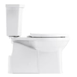Corbelle Two-piece elongated toilet with skirted trapway, 1.28 gpf