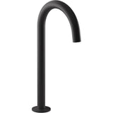 Kohler - Components Bathroom sink faucet spout with Tube design, 1.2 gpm - Matte Black