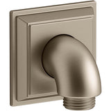 Kohler - Memoirs Stately Wall-mount supply elbow with check valve - Vibrant Brushed Bronze