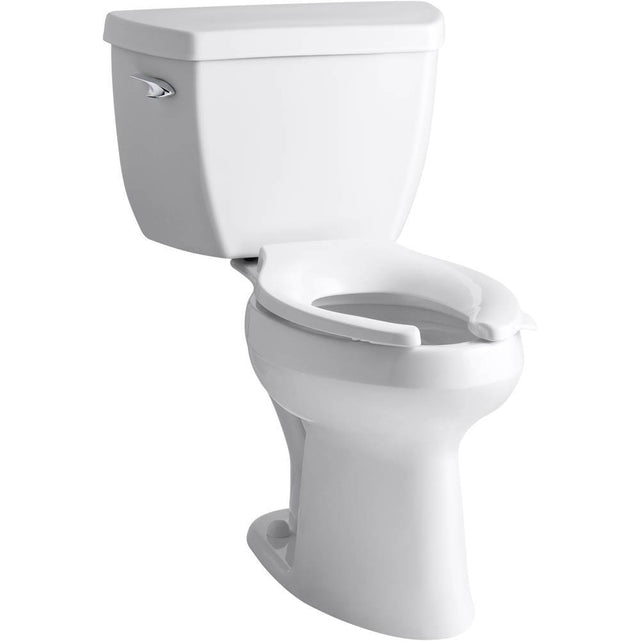 Kohler - Highline Classic Two-piece elongated toilet with concealed trapway, 1.6 gpf - White