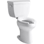 Kohler - Highline Classic Two-piece elongated toilet with concealed trapway, 1.6 gpf - White
