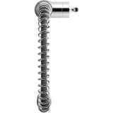 Purist Semi-professional kitchen sink faucet with three-function sprayhead