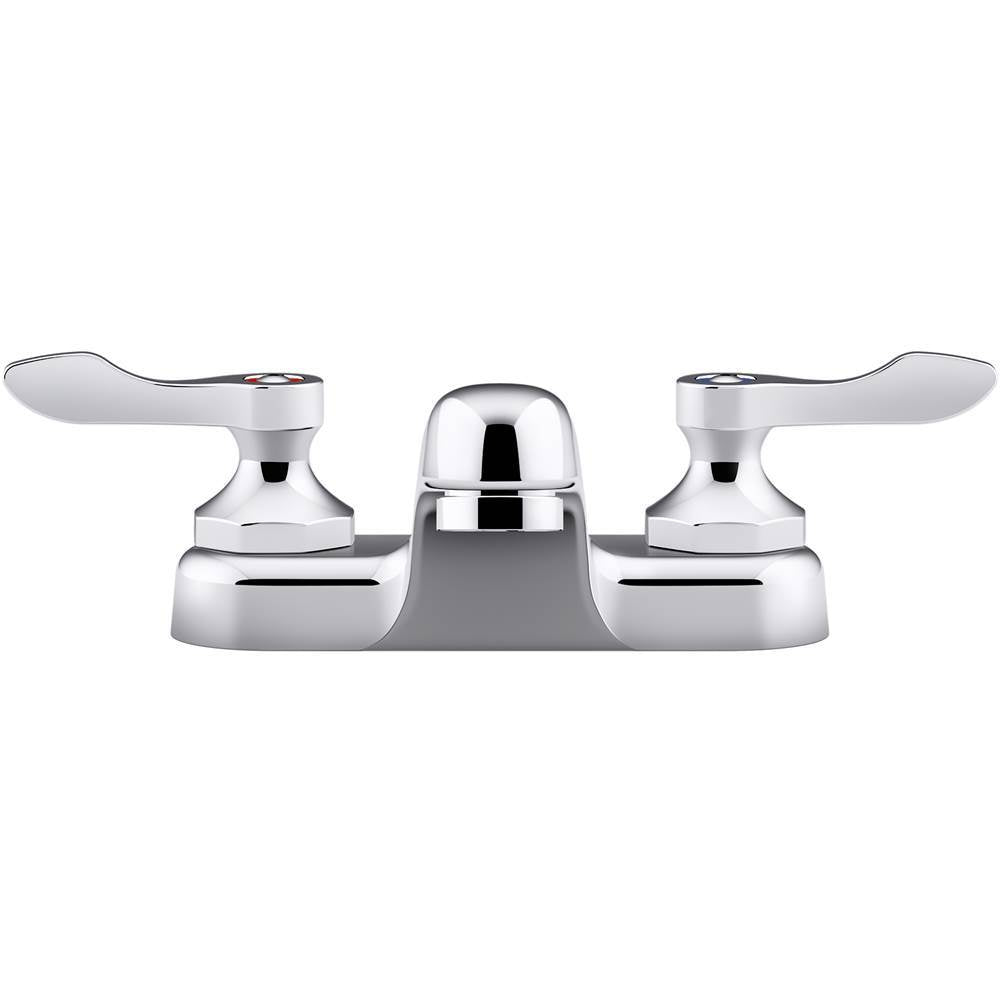 Triton Bowe 1.0 gpm centerset bathroom sink faucet with aerated flow and lever handles, drain not included