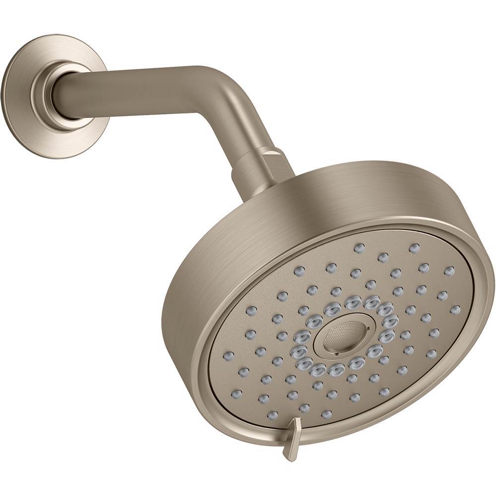 Kohler - Purist Three-function showerhead, 1.75 gpm - Vibrant Brushed Bronze
