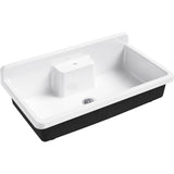 Kohler - Farmstead 45'' top-/wall-mount single-bowl workstation farmhouse kitchen sink - White