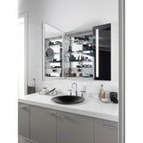 Verdera 40'' x 30'' lighted medicine cabinet