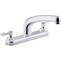 Kohler - Triton Bowe 1.8 gpm kitchen sink faucet with 8-3/16'' swing spout, aerated flow and lever handles - Polished Chrome