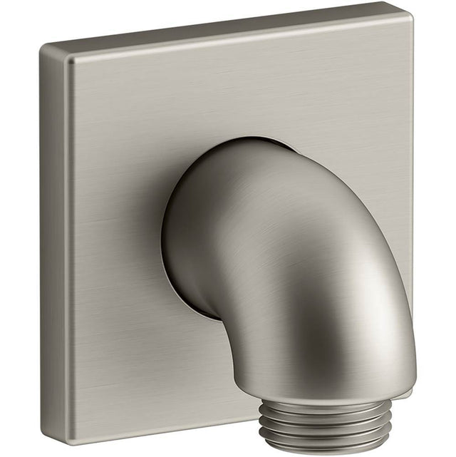 Kohler - Loure Wall-mount supply elbow with check valve - Vibrant Brushed Nickel