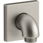 Kohler - Loure Wall-mount supply elbow with check valve - Vibrant Brushed Nickel