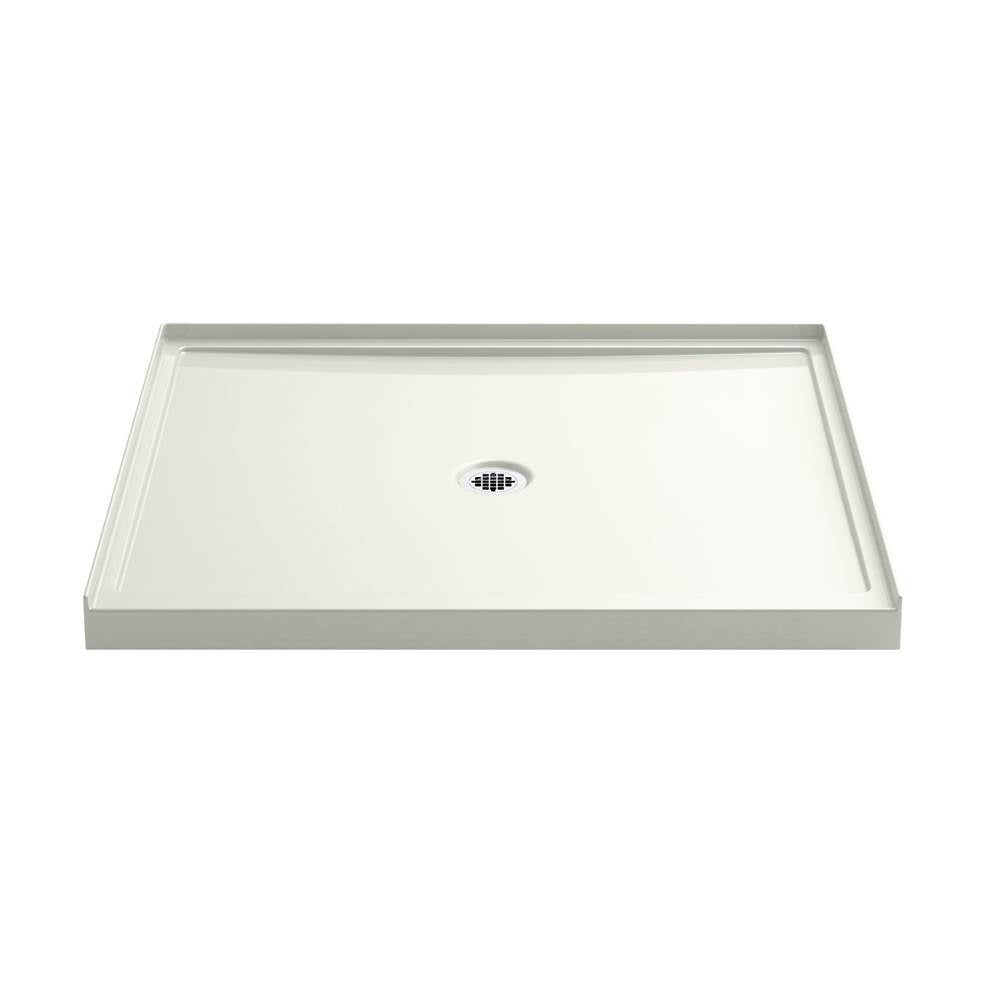 Kohler - Reply 48-in x 42-in Single-Threshold Shower Base with Center Drain, Dune - Dune