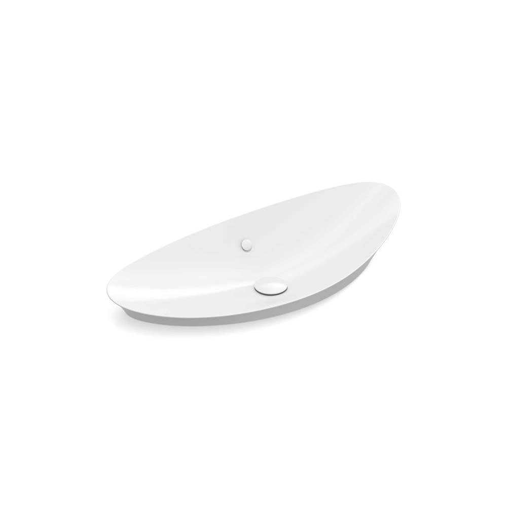 Kohler - VeilE 38-1/2'' oval vessel bathroom sink - White
