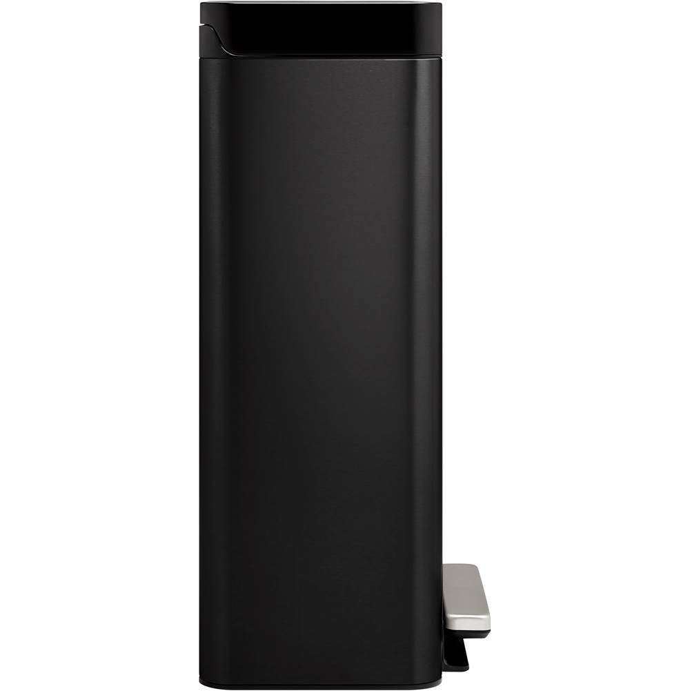 8-gallon loft stainless steel step trash can