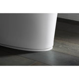 Veil One-piece compact elongated smart toilet, dual-flush