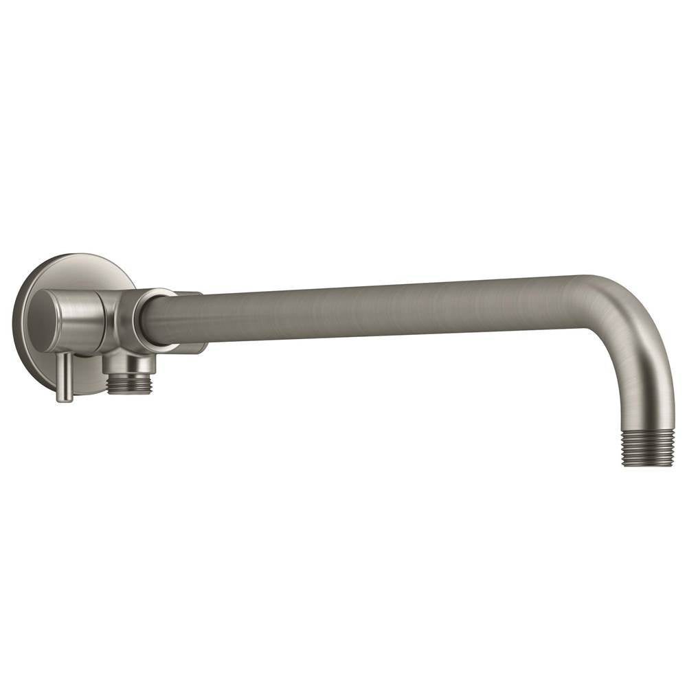 Kohler - Wall-mount rainhead arm with 3-way diverter - Vibrant Brushed Nickel