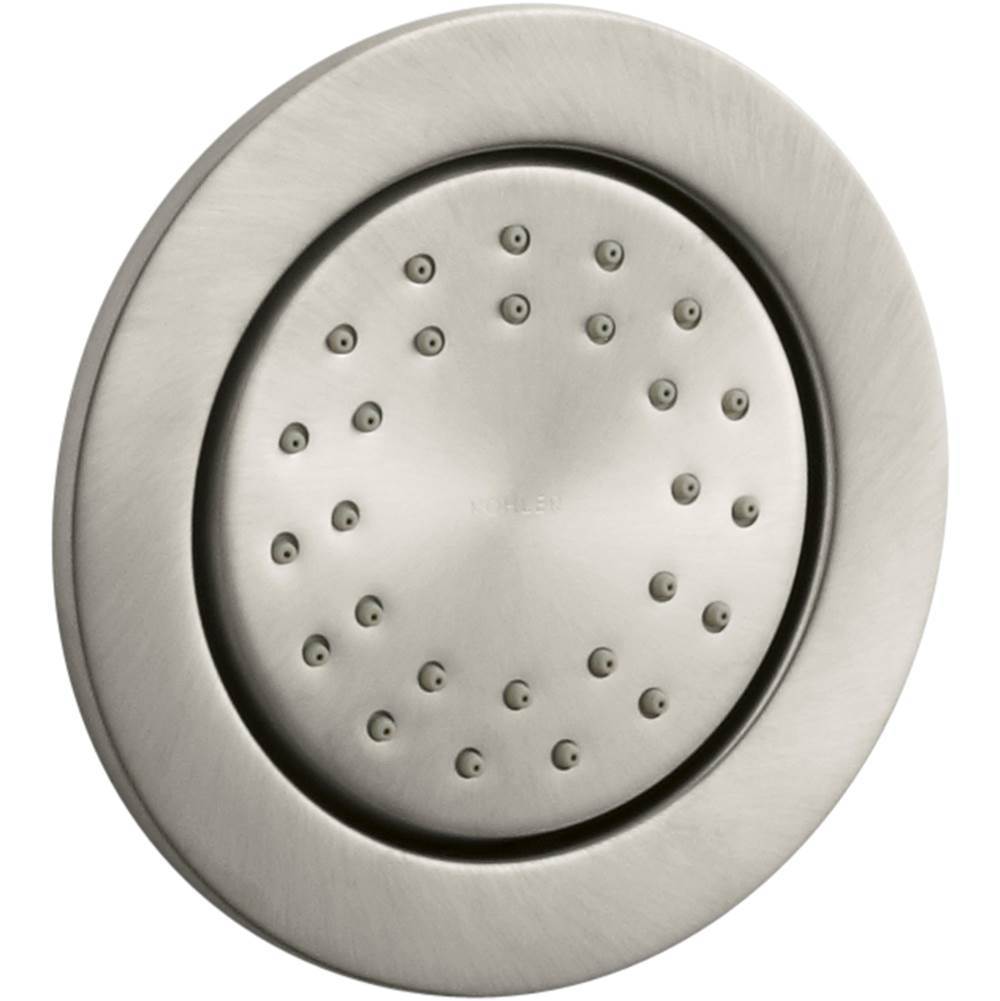 Kohler - WaterTile Round 27-nozzle single-function body spray, 2.0 gpm - Vibrant Brushed Nickel