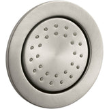 Kohler - WaterTile Round 27-nozzle single-function body spray, 2.0 gpm - Vibrant Brushed Nickel