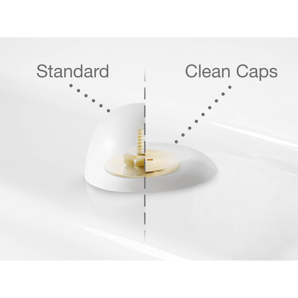 Corbelle ContinuousClean XT two-piece elongated toilet with skirted trapway, 1.28 gpf