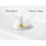 Corbelle ContinuousClean XT two-piece elongated toilet with skirted trapway, 1.28 gpf