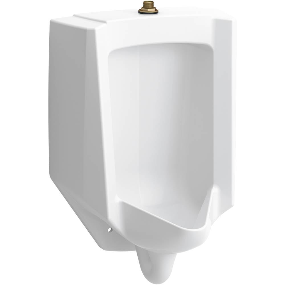 Kohler - BardonE High-Efficiency Urinal (HEU), washout, wall-hung, 0.125 gpf to 1.0 gpf, top spud, antimicrobial - White